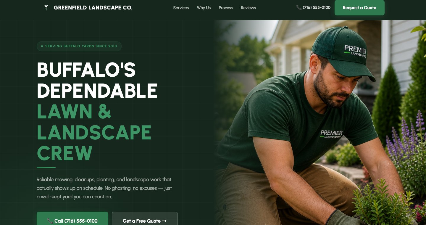 Greenfield Landscape Co. demo